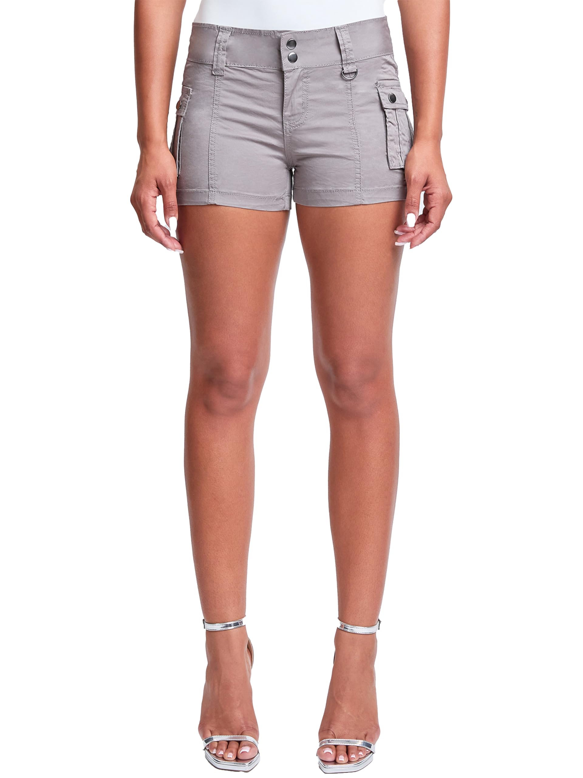 YMIwomens Ymi Jeans Women's Low Rise Poplin Cargo Shorts Shorts (pack of 1)