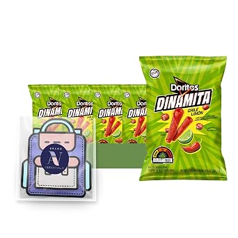 Doritos Dinamita - Lavinia Essentials Bundle 6-Pack of Chile Limon Flavored Snack Chips 9.25 oz Bag + 1 Utility Prop.