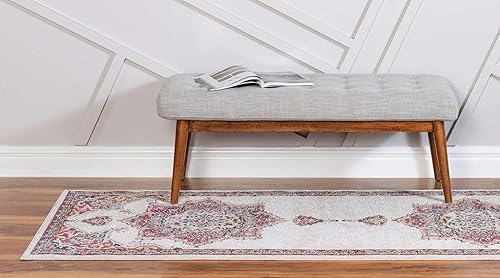 Miniatura 5 de Único Loom - Alfombra de la colección Utopia con estampado botánico vintage, tonos cálidos