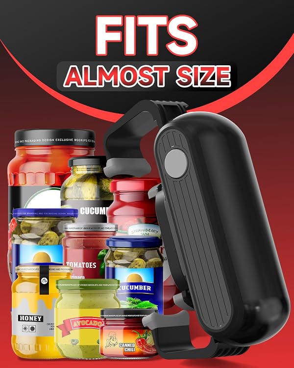 Electric Jar Opener for Seniors, Automatic Jar Opener for Weak Hands by Muwanna - Used condition - Image 4