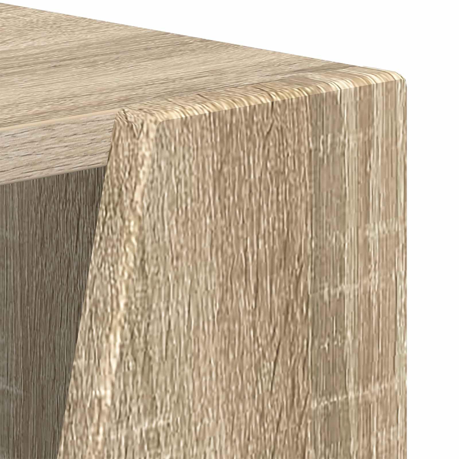 vidaXL Étagère latérale 33 x 32 x 100,5 cm Bois d'ingénierie