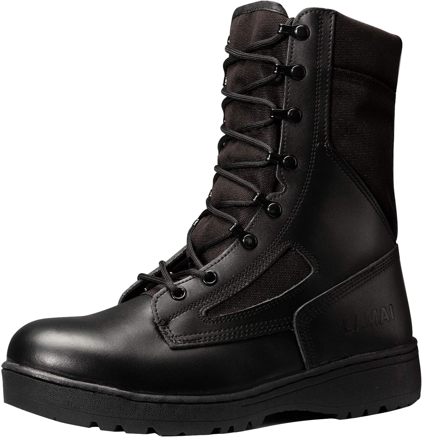 ThowiMen's Tactical Combat Boots Waterproof Outdoor Work Boots