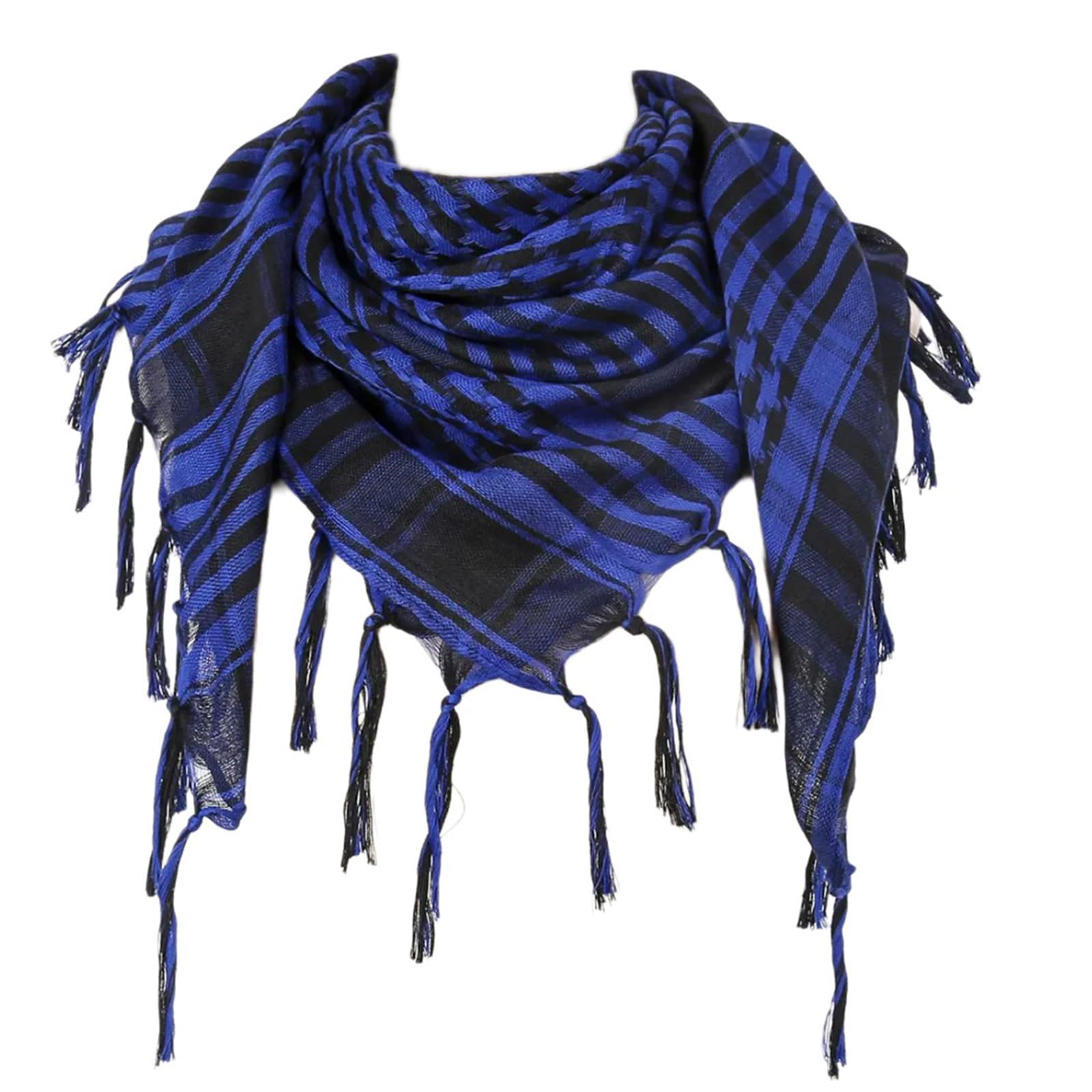 Maxtonser Desert Shemagh Scarf Soft Fringed Arab Headscarf Unisex Keffiyeh Bandana Unisex Headwrap Arabian Scarf Head Covering