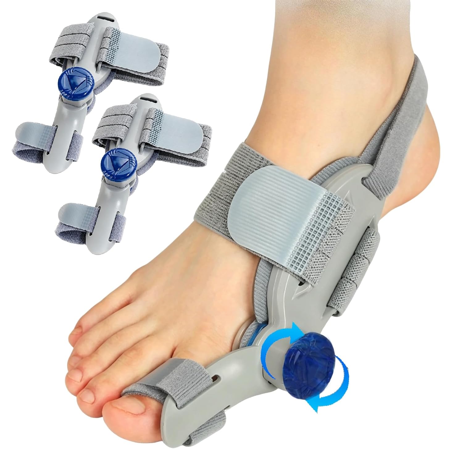 Aligntoe Pro, Recovio Health Aligntoe Pro - Bunion Corrector with Bunion Silicone Pad for Women Men Big Toe, Suitable for Left and Right Feet (2)