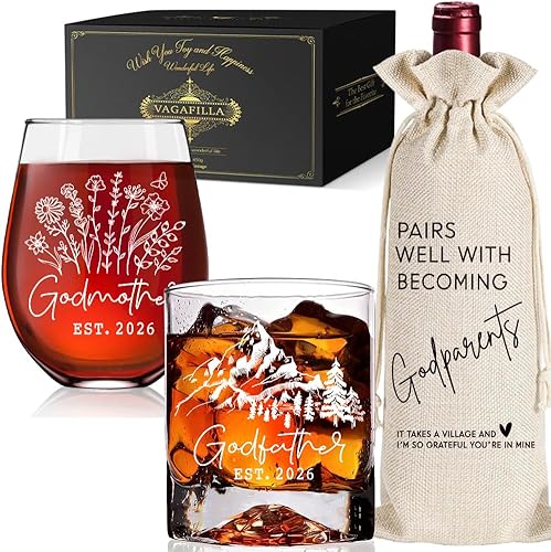 Est 2024 - Juego de regalo de copa de vino y whisky de montaña con punta de hielo, novedad de cumpleaños, Acción de Gracias, Navidad, bautismo, para Est 2024 - Juego de regalo de copa de vino y whisky de montaña con punta de hielo, novedad de cumpleaños, Acción de Gracias, Navidad, bautismo, para