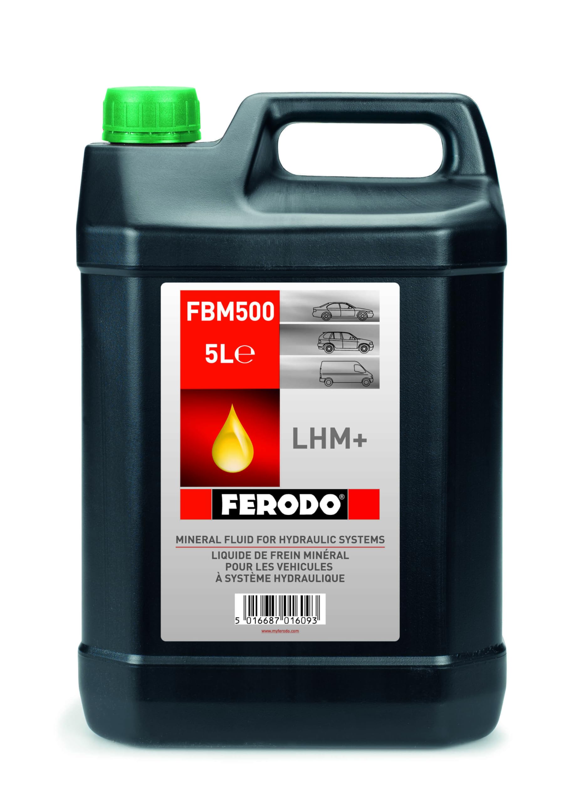 Ferodo FBM500 líquido de Freno LHM 4 x 5 L