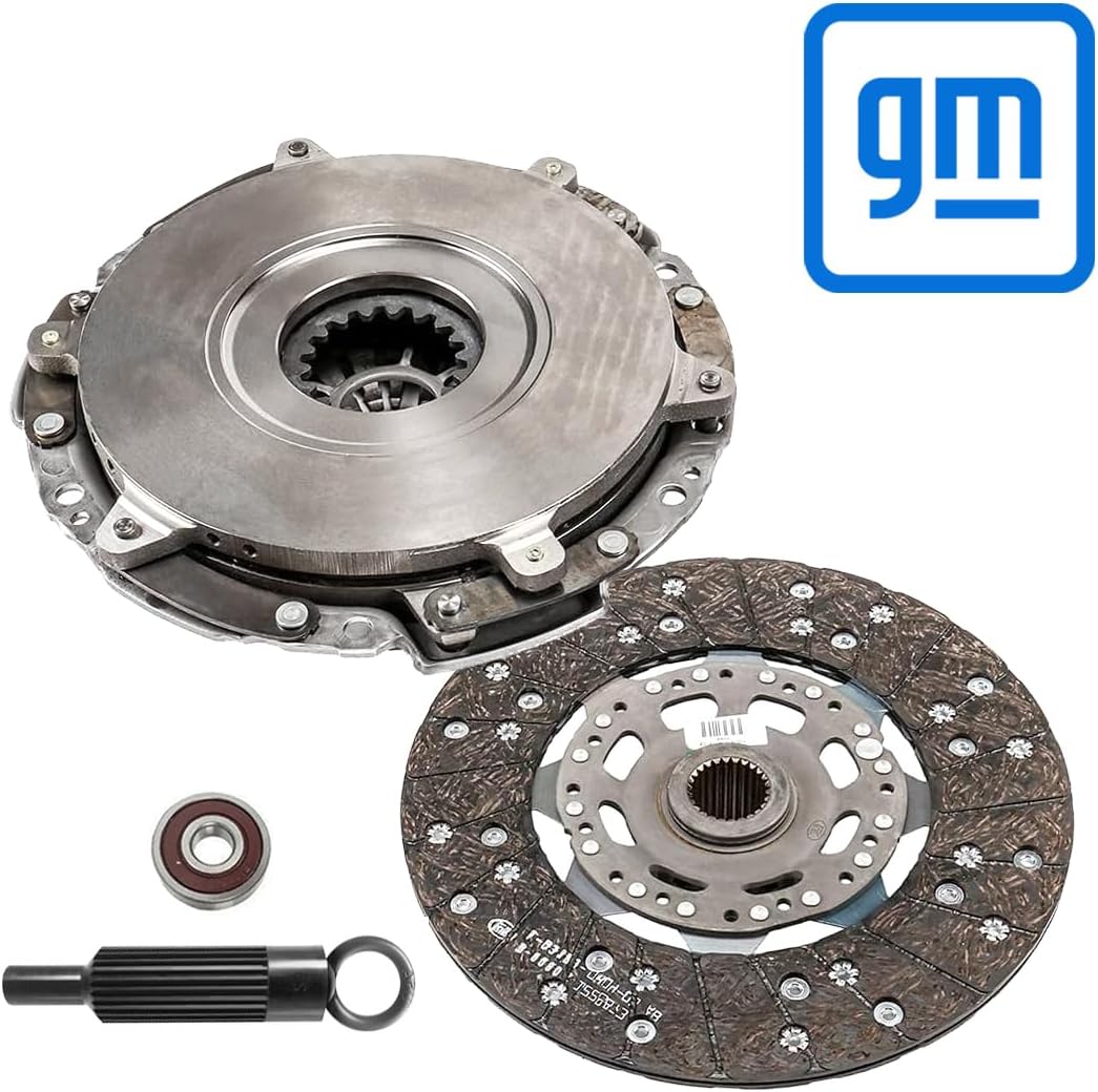 GM OEM Clutch Kit 04283 Replacement for Chevy 2016-2023 Camaro SS 2014-2019 Corvette C7 Stingray Z51 Grand Sport 6.2L OHV 8cyl LT1 TR-6060 TR-6070 6-speed 7-speed (GM04283-CK)