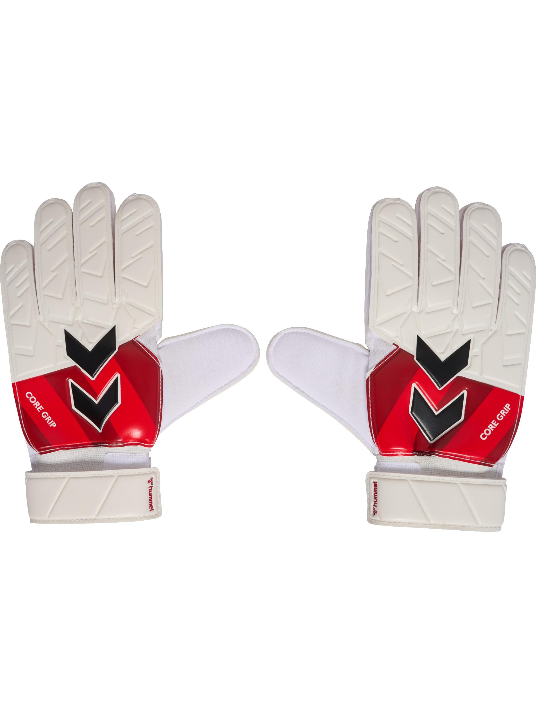 hummel Unisex Goalkeeper Football Gloves White/red 8
