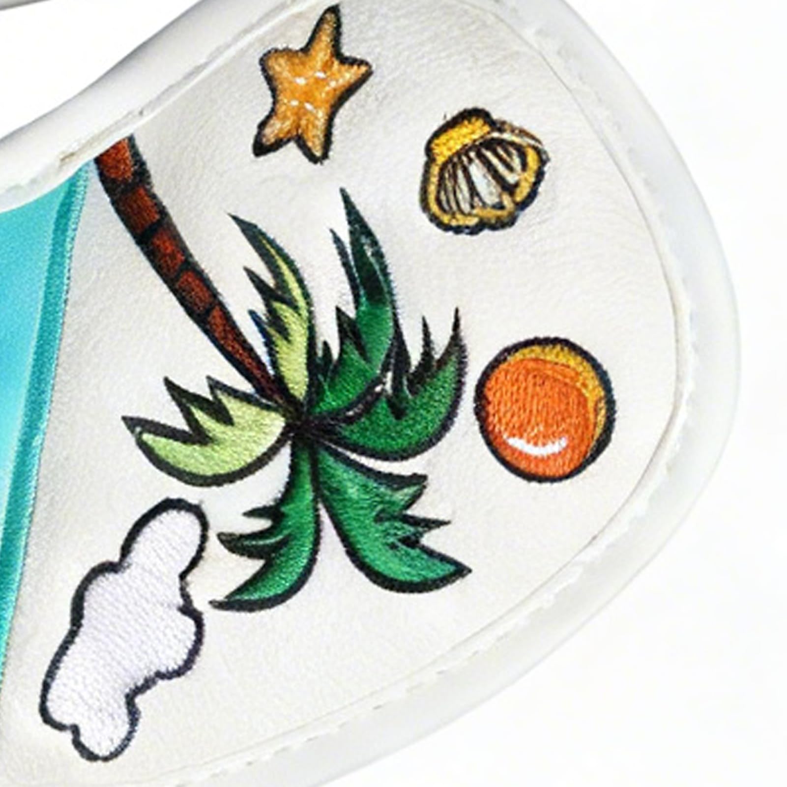 Kopfschutz für Golfschläger, Set mit tropischem Motiv | Set mit 9 Schutzhüllen für Golfschläger | für die Praxis im Freien auf Golfplätzen
