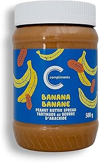 Compliments Banana Peanut Butter Spread, 500g/17.6 oz