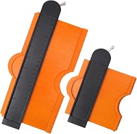 MECHEER Kontúrmérő Készlet Zárral 25+12 cm - Profilmásoló Sablon Laminált Padlóhoz, Szőnyeghez, Fához - Asztalos Jelölő Eszköz Férfiaknak 1