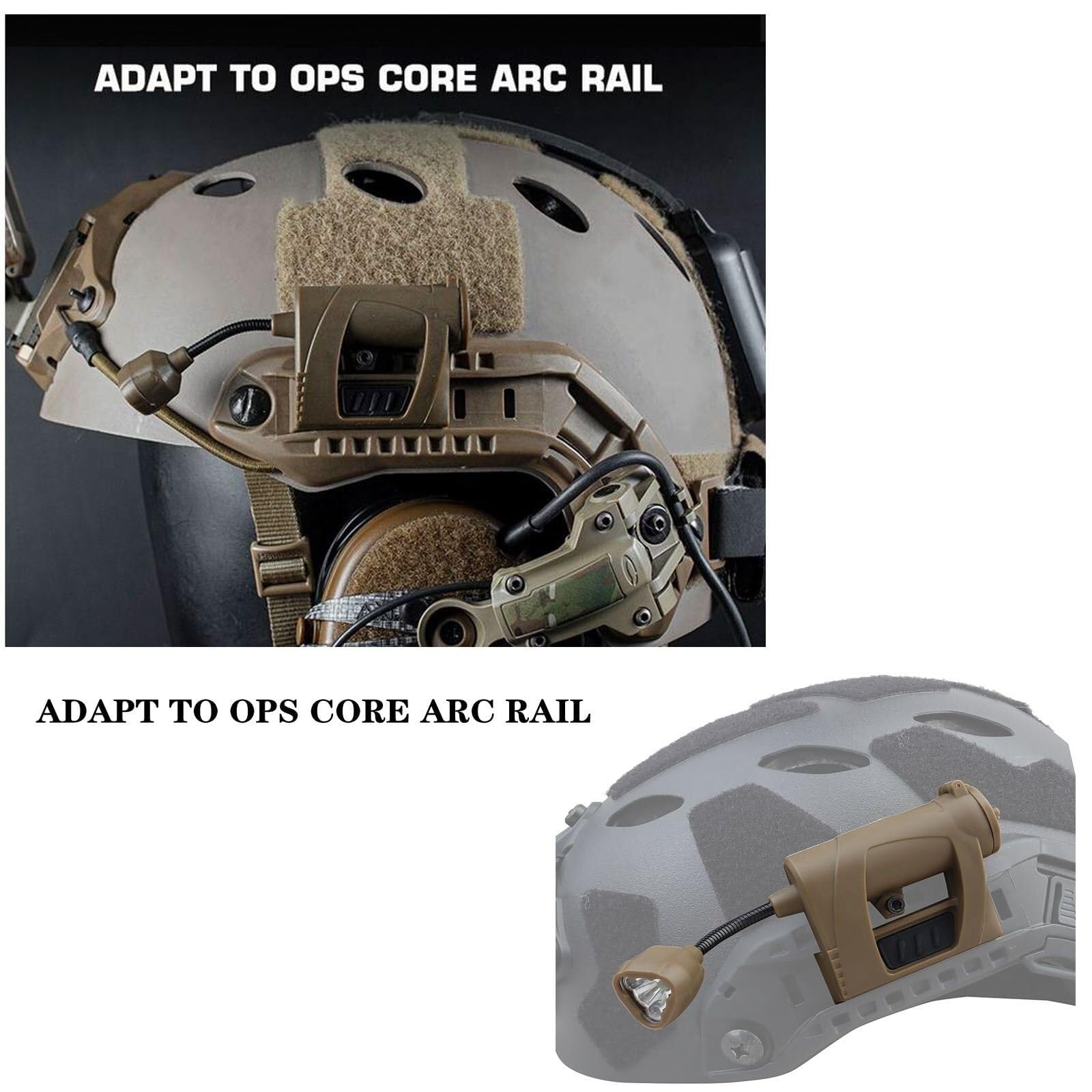 Ricarica USB Casco Tattico Esterno Luce Lampeggiante Di Sicurezza Luce Di Segnale Di Sopravvivenza Lampada Impermeabile - Foto 6