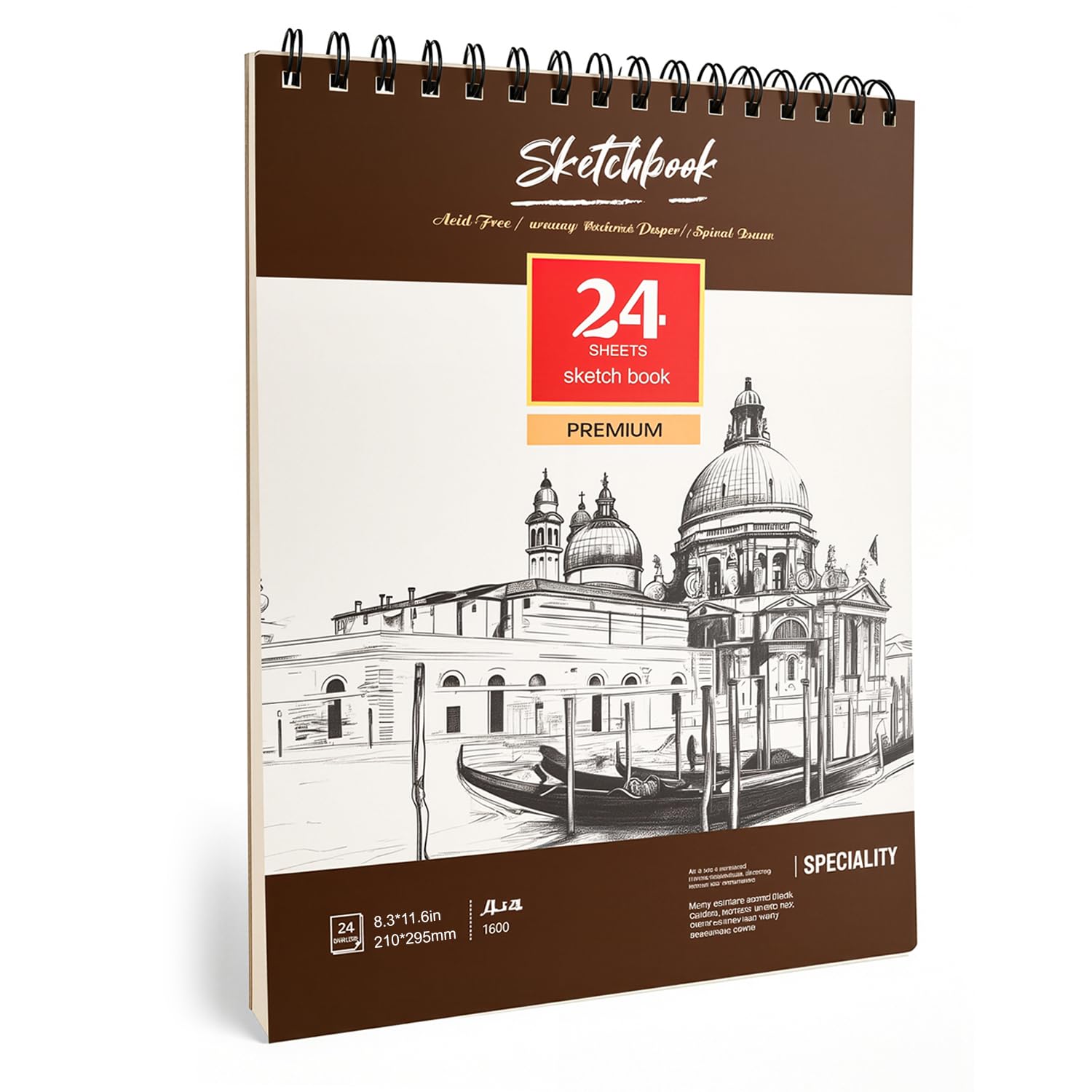 Sketch Book Sketchbook Spiral Bound Sketch Pad A4 Sketchbook Drawing Book 9 x 12 in Drawing Paper A4 for Sketching