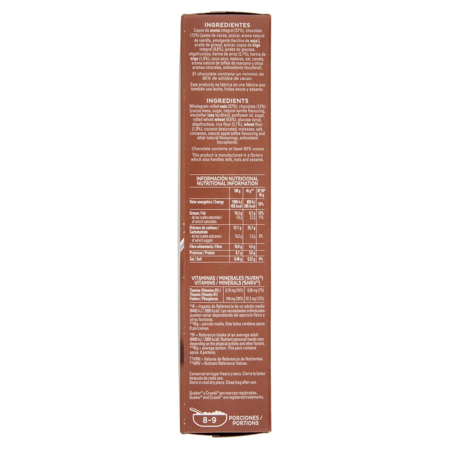 Quaker - Cruesli Chocolate 375 g