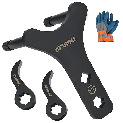 Lower Control Arm Prying Tool with Two Pry Bar Wrench