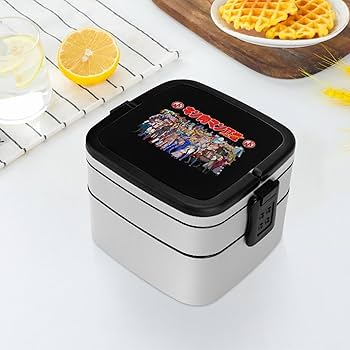 Amazon | キン肉マン 弁当箱 ランチボックス 二段 抗菌 お弁当箱