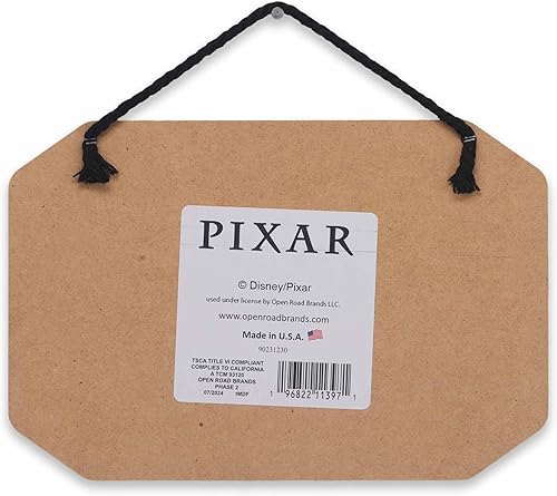 Miniatura 9 de Disney Mickey Mouse Hello Friends - Decoración de pared de madera colgante - Divertido letrero de Mickey Mouse para dormitorio de niños o sala de