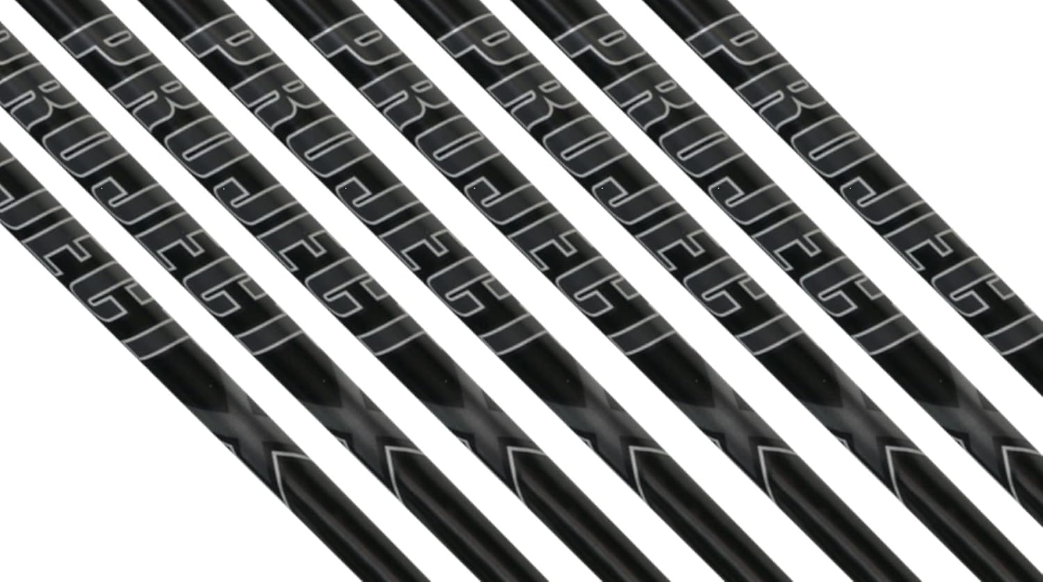 Project X Blackout Steel Iron Shafts 3-PW, Set of 8 Shafts - .355 Taper Tip (Choose Flex)