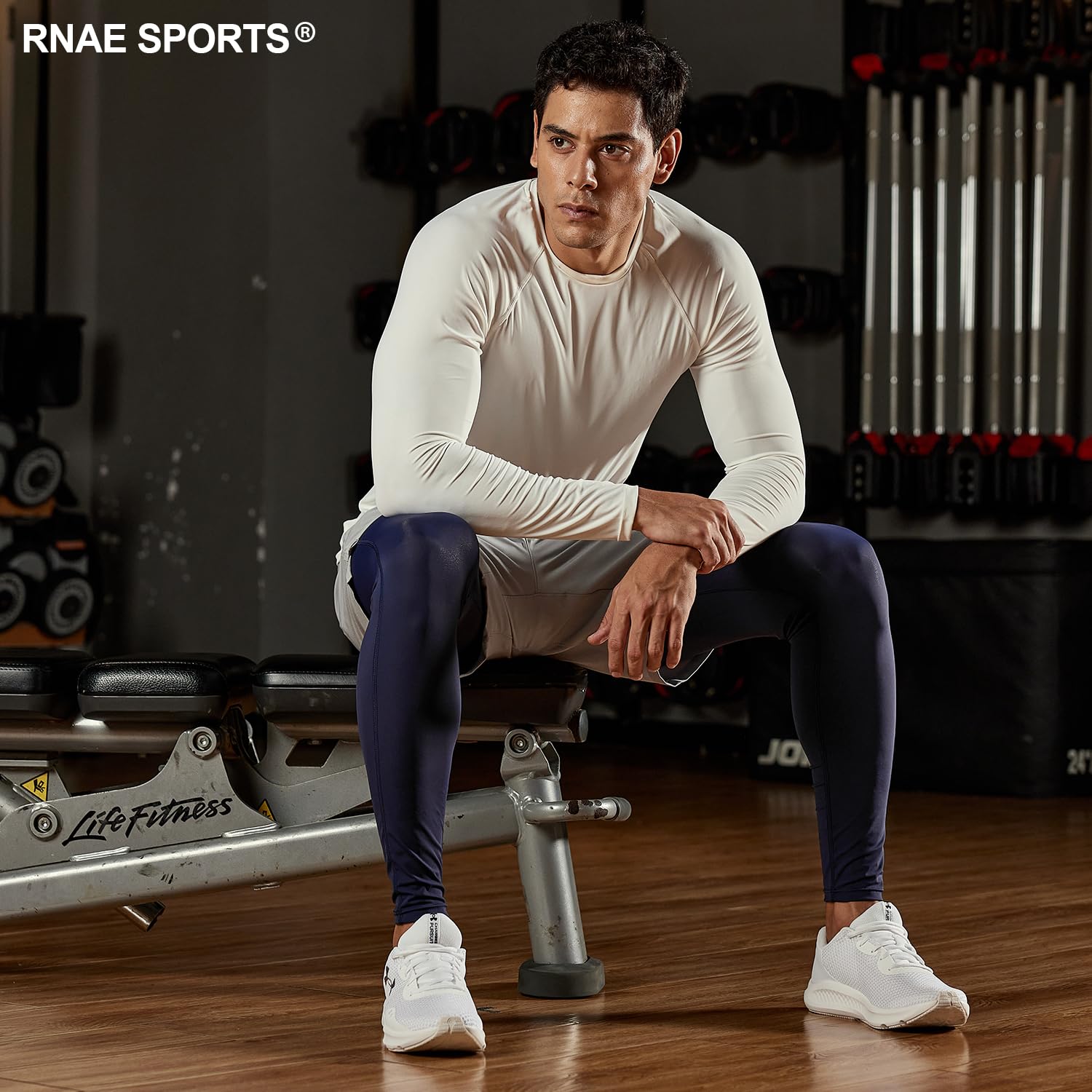 Rane Sports Pantalones de compresión para Hombre, Mallas de Secado rápido, Transpirables, de Alta Elasticidad, cómodos, para Fitness, Running y Entrenamiento.