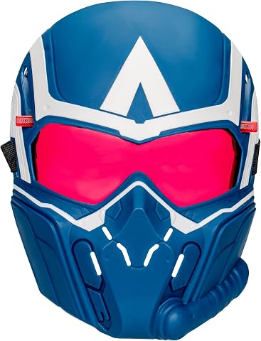 Hasbro Marvel Studios, Maschera di Captain America, Ispirata al Film Brave New World, Adatta al Gioco di Ruolo a...
