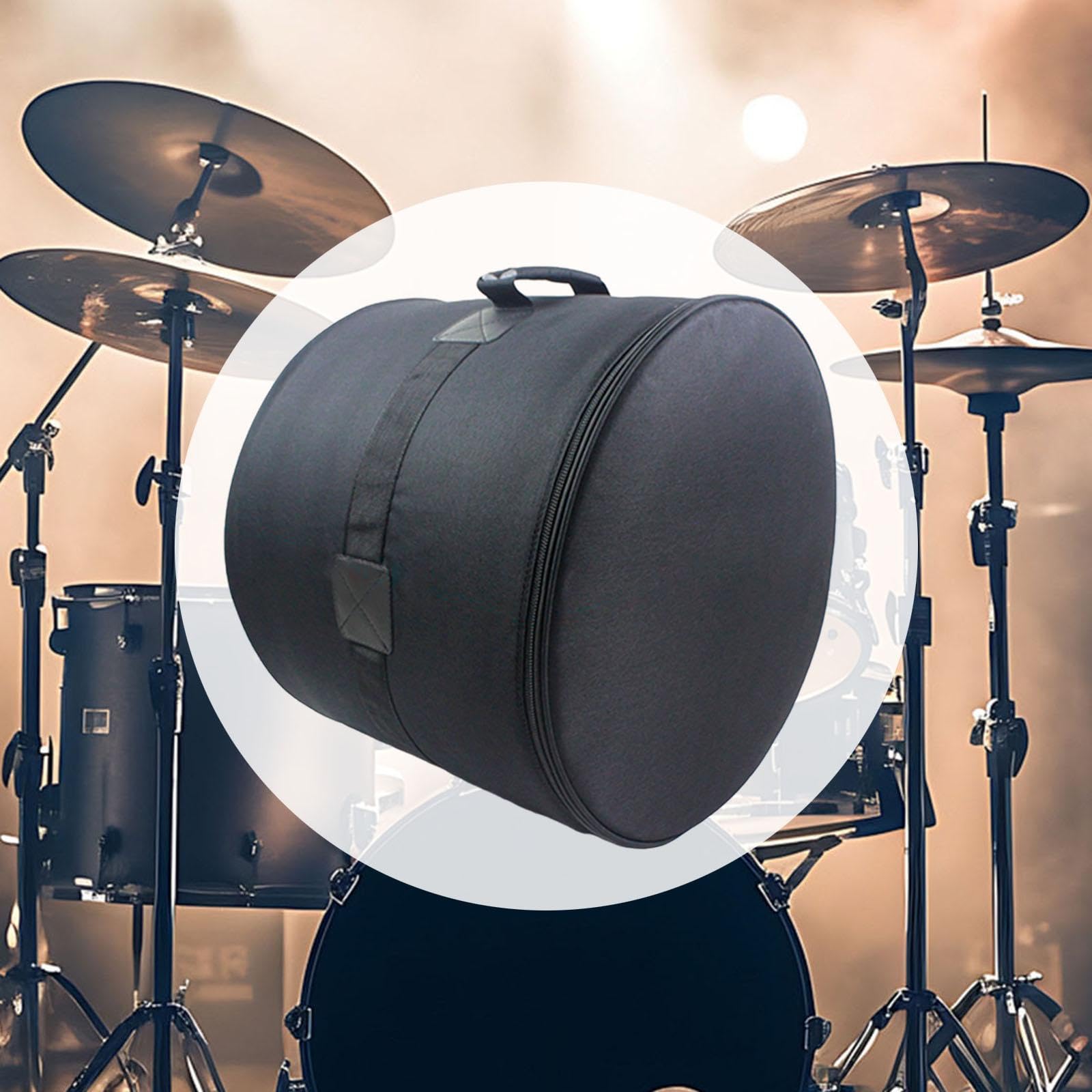 Bassdrum Tasche, Transportzubehör für Schlaginstrumente, Geschenk für Schlagzeuger, Dick Gepolsterte Tragetasche Aus Oxford Gewebe, 20 Inch