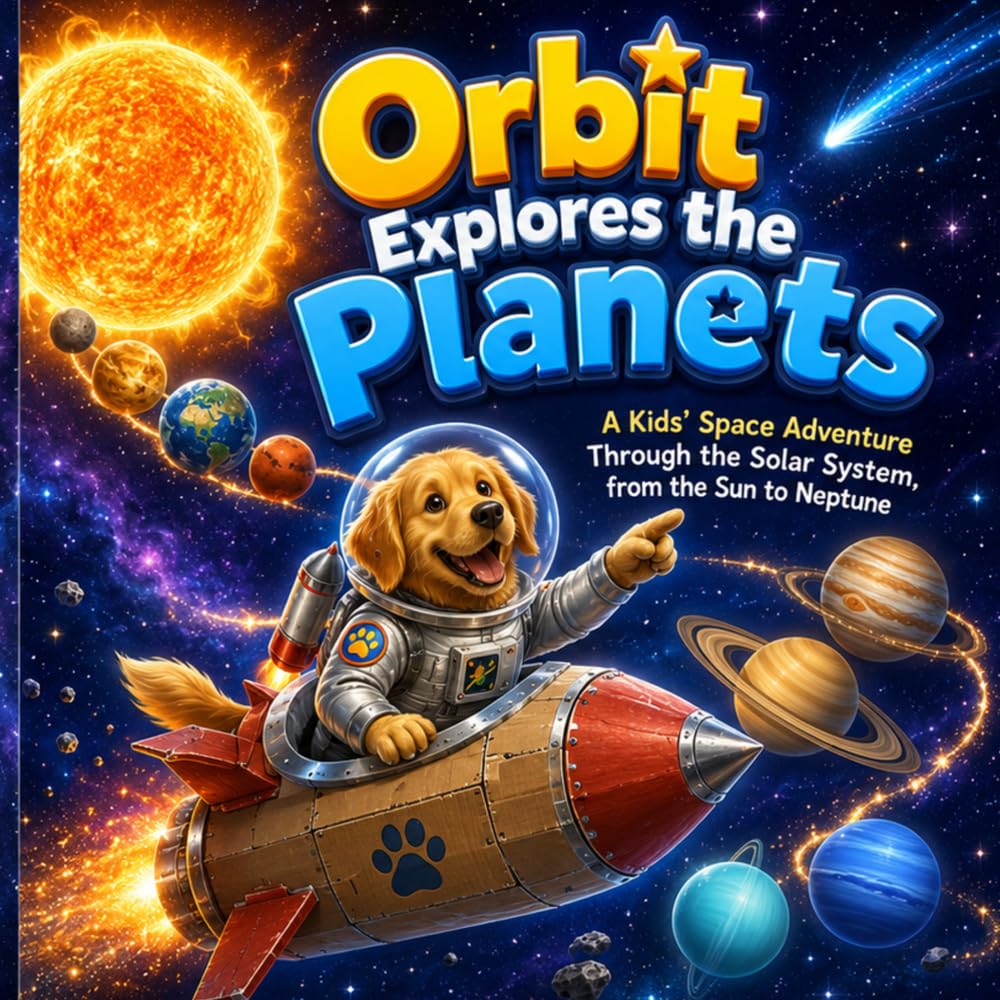 Orbit Explores the Planets: A Kids’ Space Adventure Through the Solar System, from the Sun to Neptune
