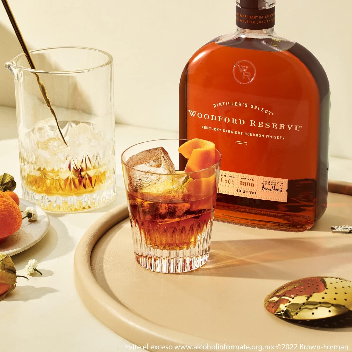 Whisky Woodford Reserve Bourbon Whiskey 750ml