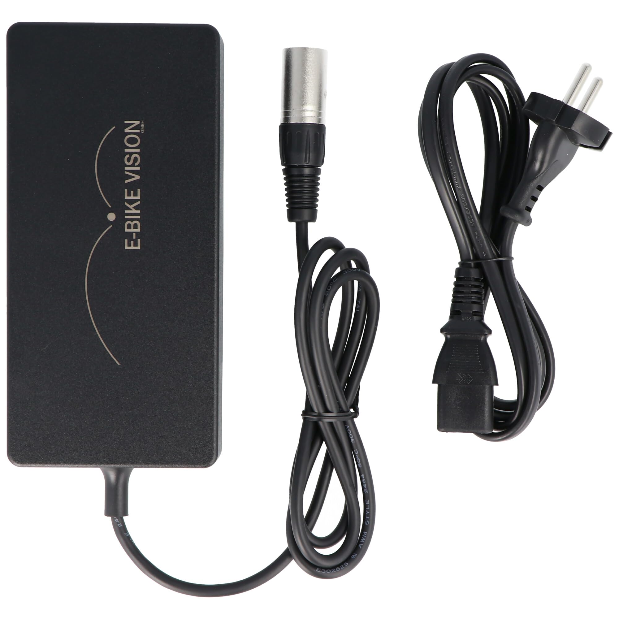 Chargeur 6A pour batterie de vélo électrique 36V Le chargeur silencieux 6A 36V avec un poids de seulement 630 grammes, sans ventilateur.