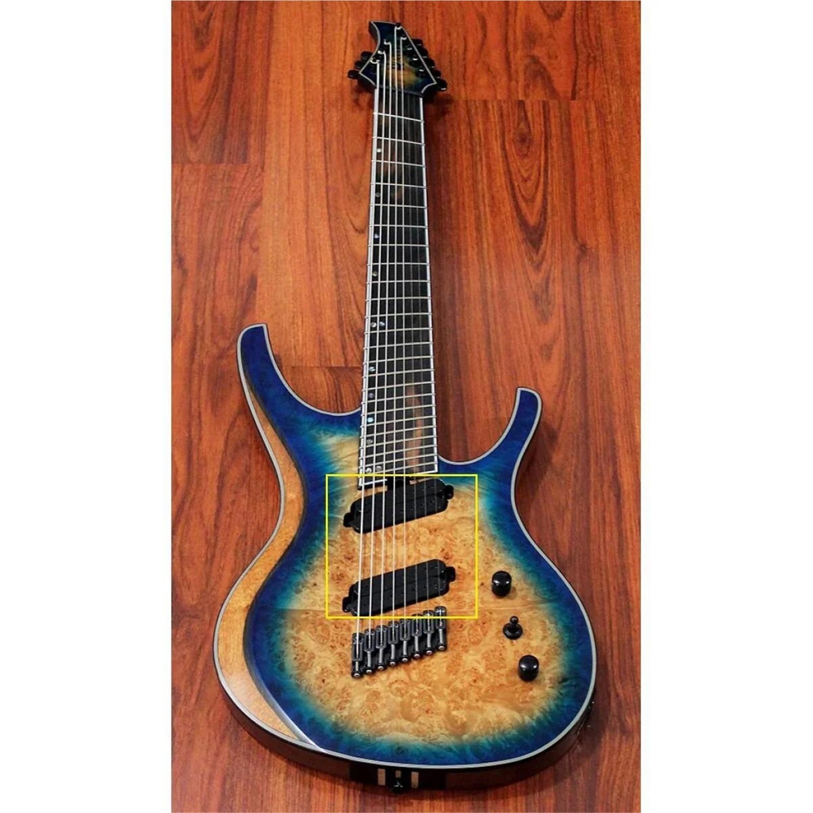 Przetworniki Humbucker do gitary elektrycznej do gitary 8-strunowej Przetworniki Instrumentów Gitary Elektrycznej