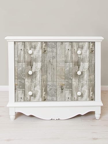 Miniatura 5 de InHome NH3552 Driftwood - Papel tapiz para despegar y pegar, color gris