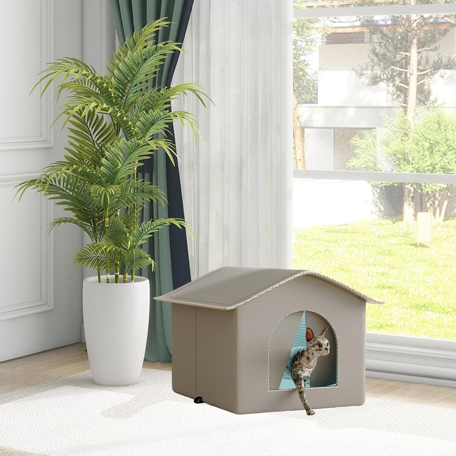 Cuccia refrigerante per gatti, portatile, isolata, per cani, cuccioli, conigli, per casa, viaggi, vacanze, traslochi