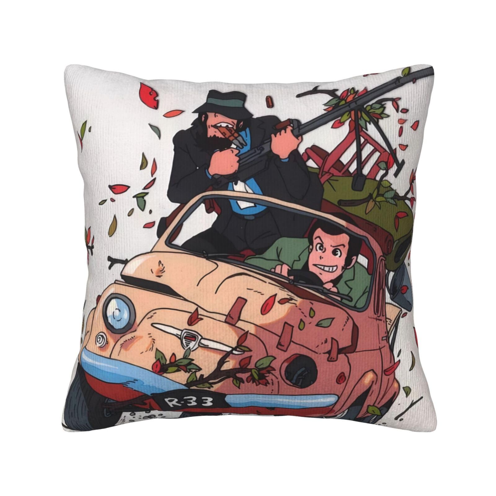 Amazon.co.jp: ルパン三世 抱き枕カバー クッションカバー 座布団