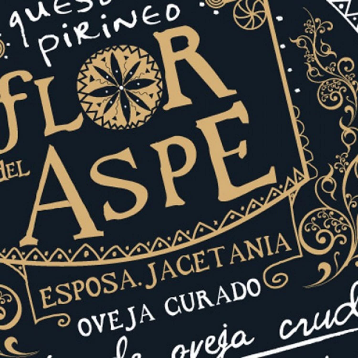 Gereifter Schafskäse - Käse der Pyrenäen ca. 3,0 kg - Flor del Aspe