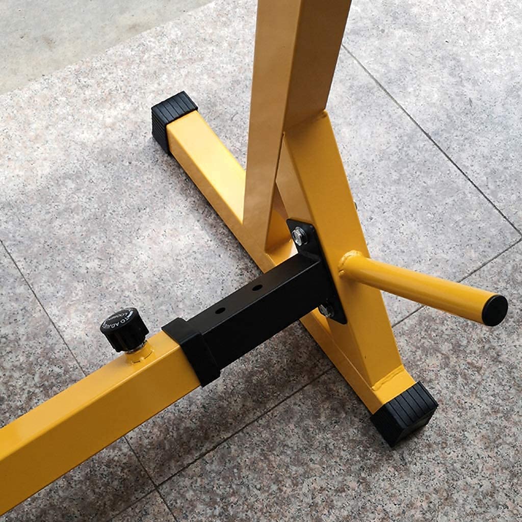 Rack per Squat Multifunzionale, scaffale per Allenamento di Forza per Palestra Interna, Rack per bilancieri da Uomo, Solo Vendita di scaffali per Squat Rack