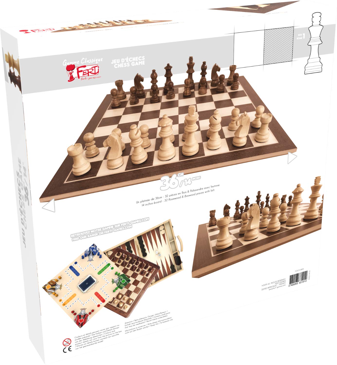 FERTI- Jeu d'échecs, ECH015
