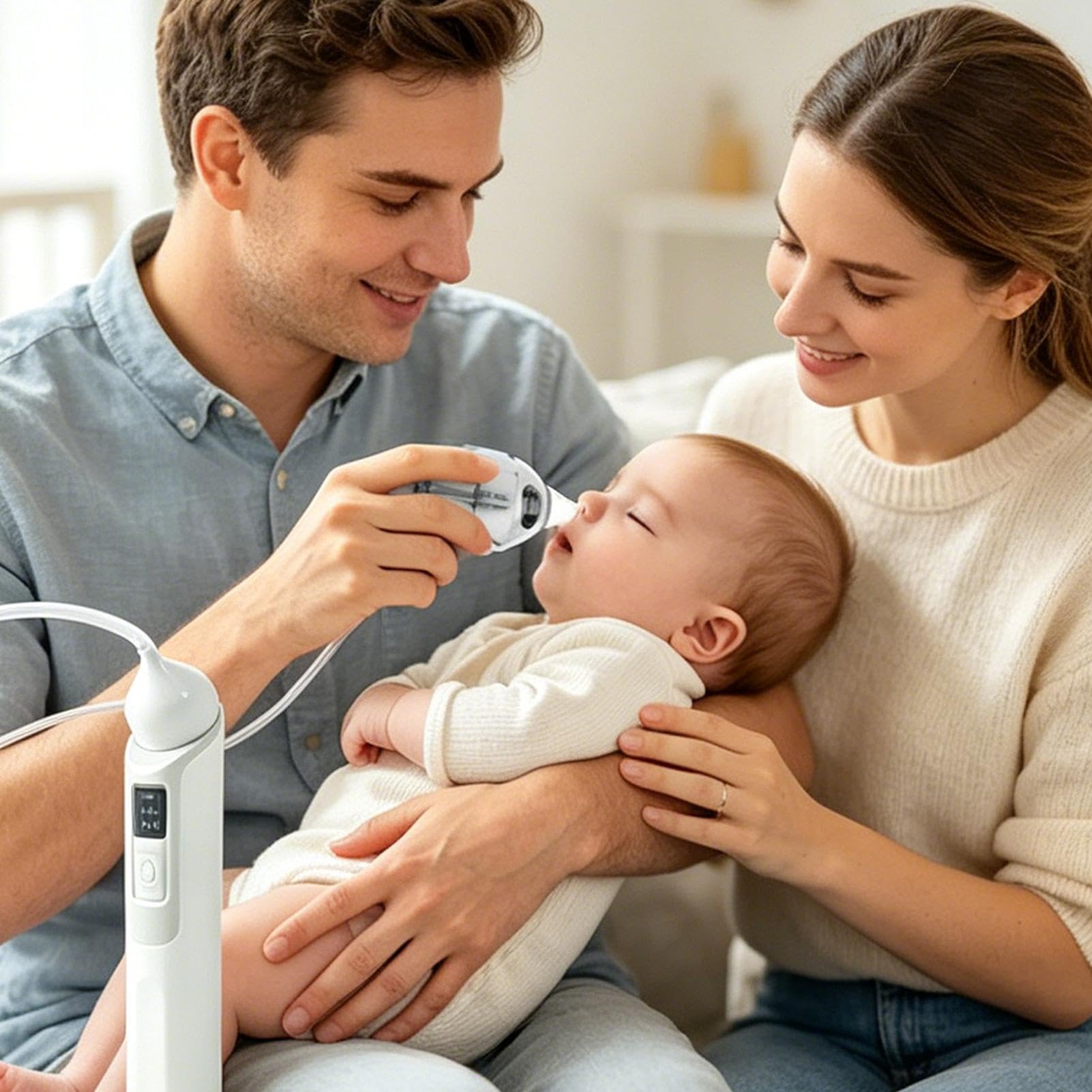 Aspiradores Nasales Infantiles Dispositivo De Succión Eléctrico Portátil