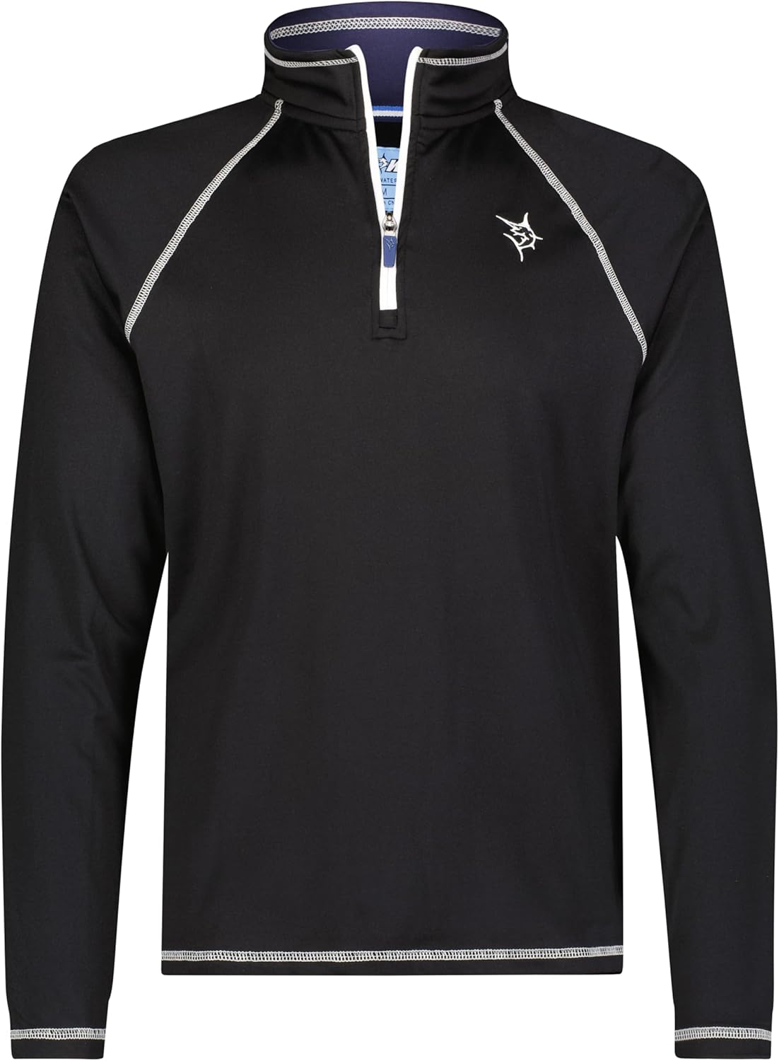 White Water Life New Harbor Mens 1/4 Zip Pullover – Ultra-Soft Brushed Stretch Performance Long Sleeve Golf Shirt Men