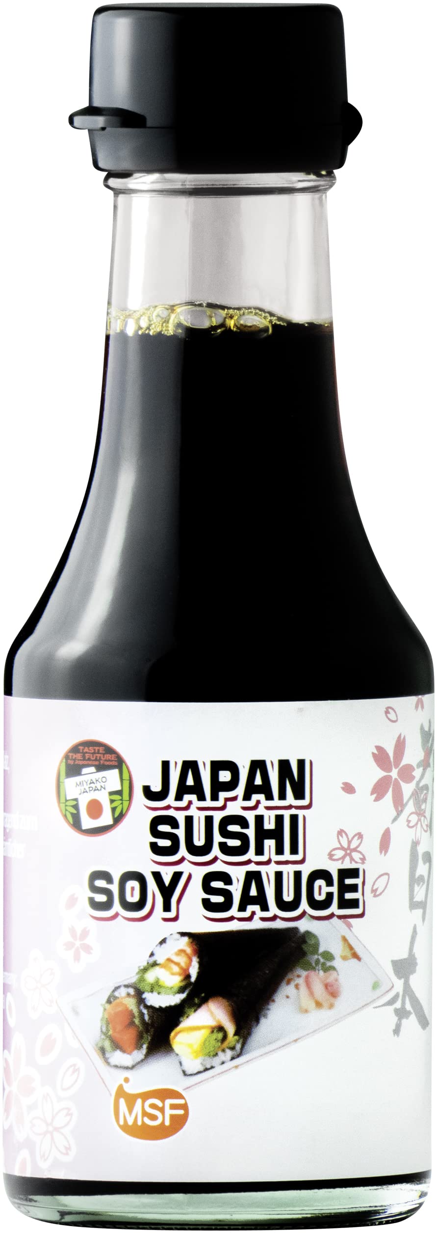 Miyako Sojasauce, dunkel, 3er Pack (3 x 150 ml)