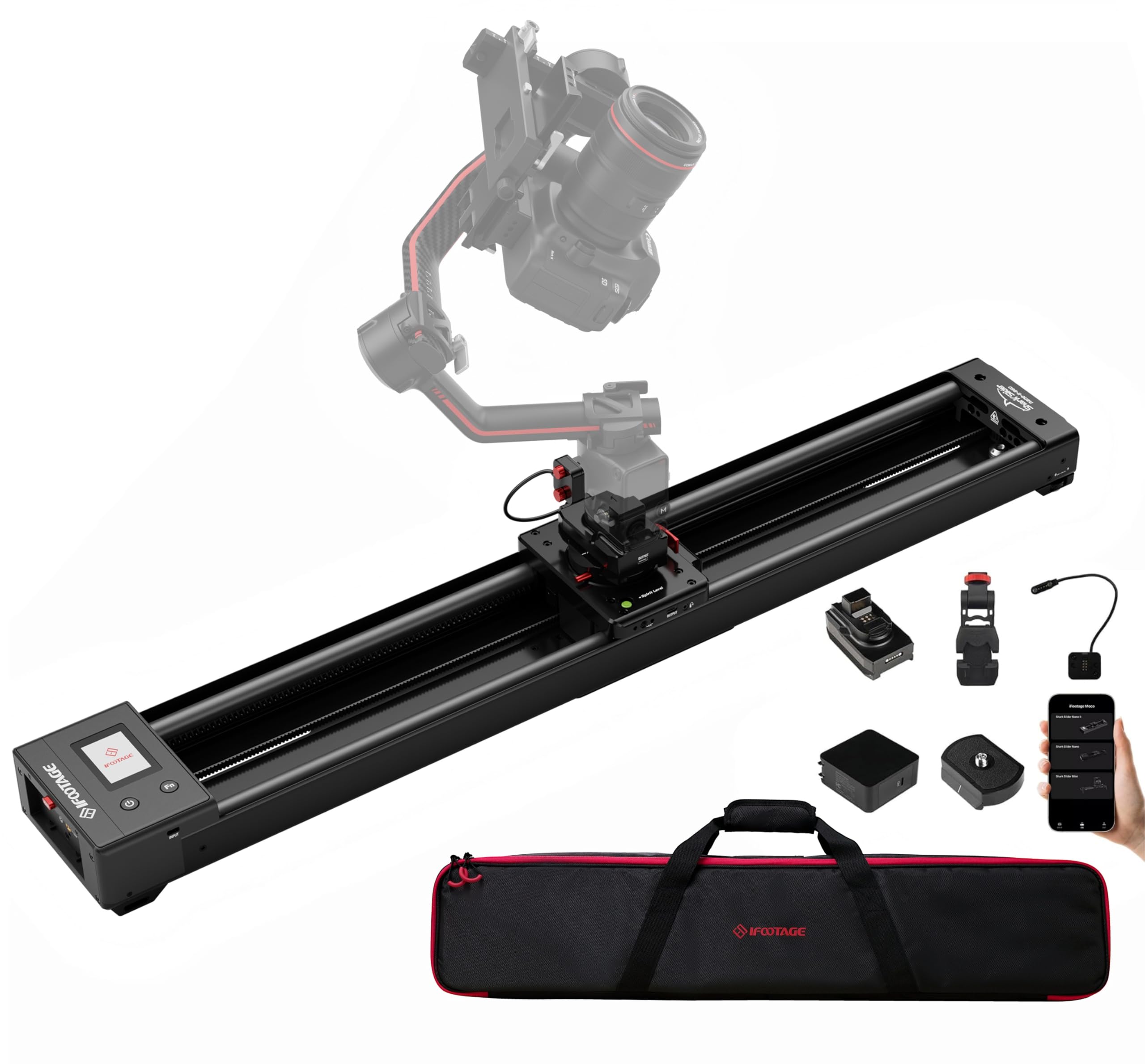 IFootage Shark Slider Nano 二軸スライダー Amazon.com : IFOOTAGE Shark Slider Nano II-860 5-Axis Motion