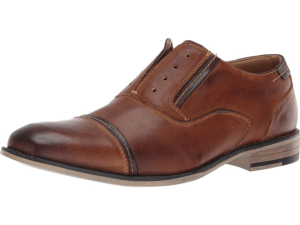 

Steve Madden Jammin (Dark Tan) Men's Slip on Shoes, Brown