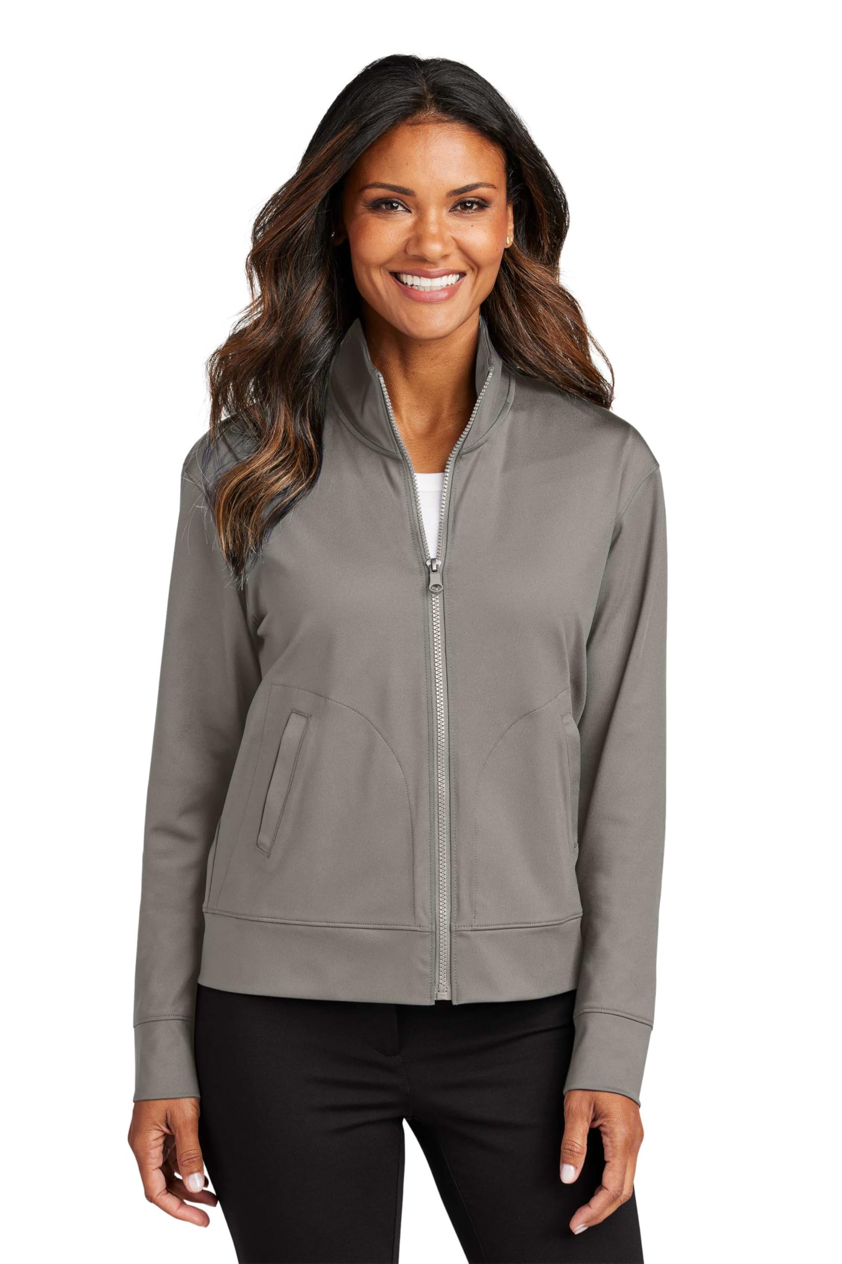 Port Authority Ladies C-FREE Double Knit Full-Zip