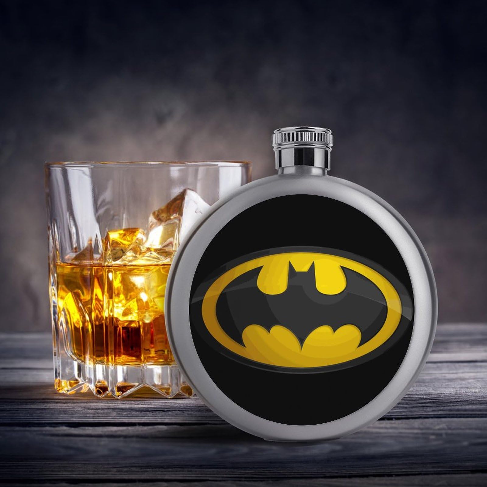 Amazon.co.jp: バットマン スキットル フラスコ 清酒ボトル ヒップ