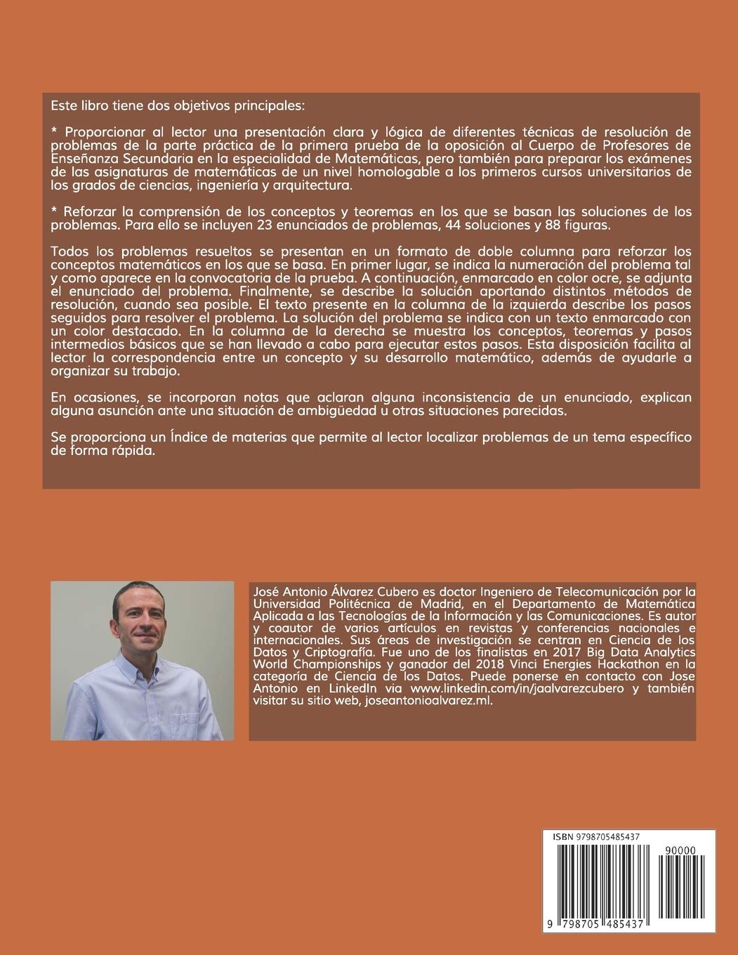 Problemas resueltos de Oposiciones de Matemáticas año 2015: Cuerpo de Profesores de Enseñanza Secundaria (Oposiciones de Matemáticas al Cuerpo de Profesores de Enseñanza Secundaria)