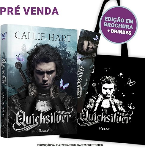 Quicksilver: acompanha bolsa e marcador exclusivos