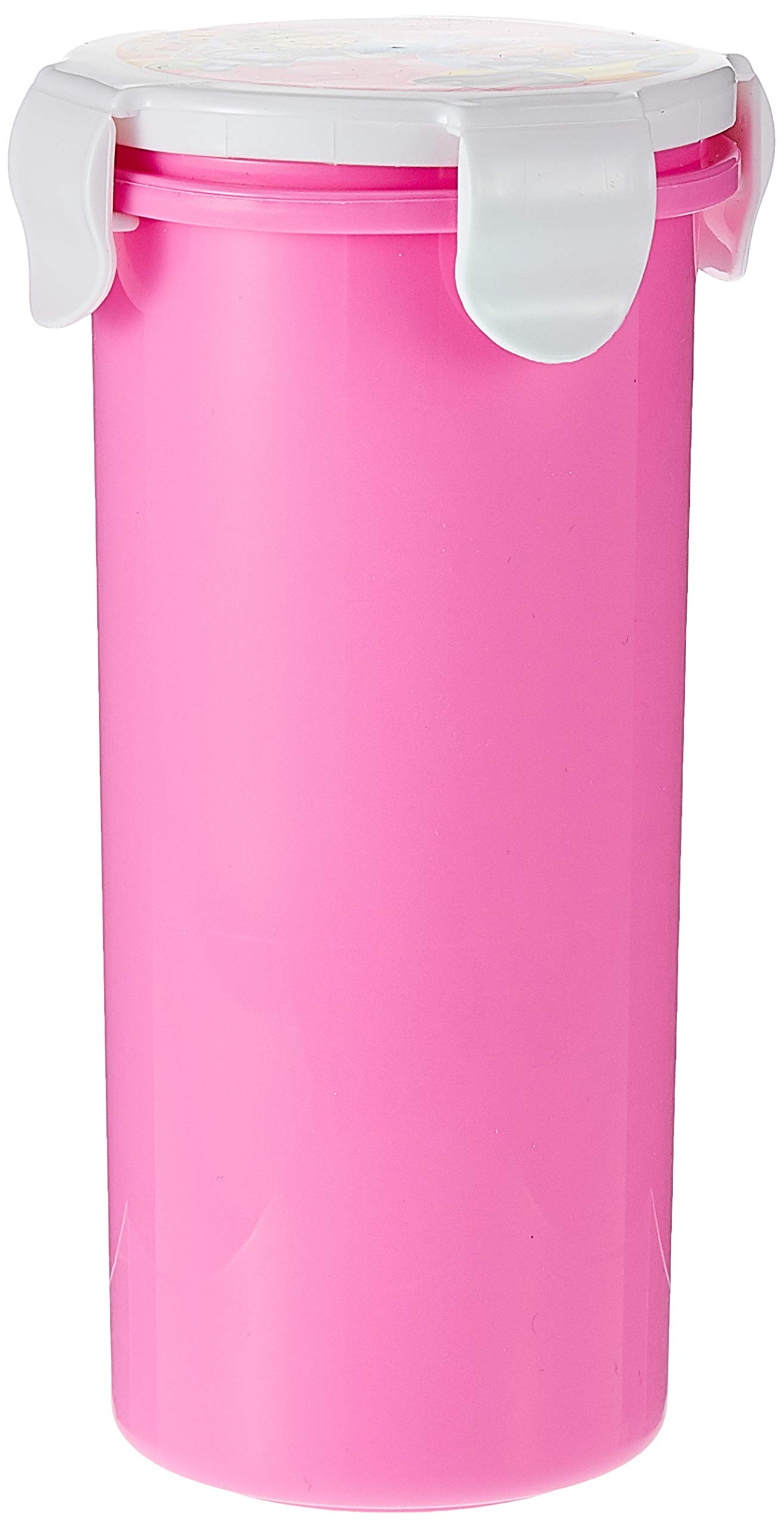 Pratap Hyper Locked Water and Juice Glass, Pink, 550 ml