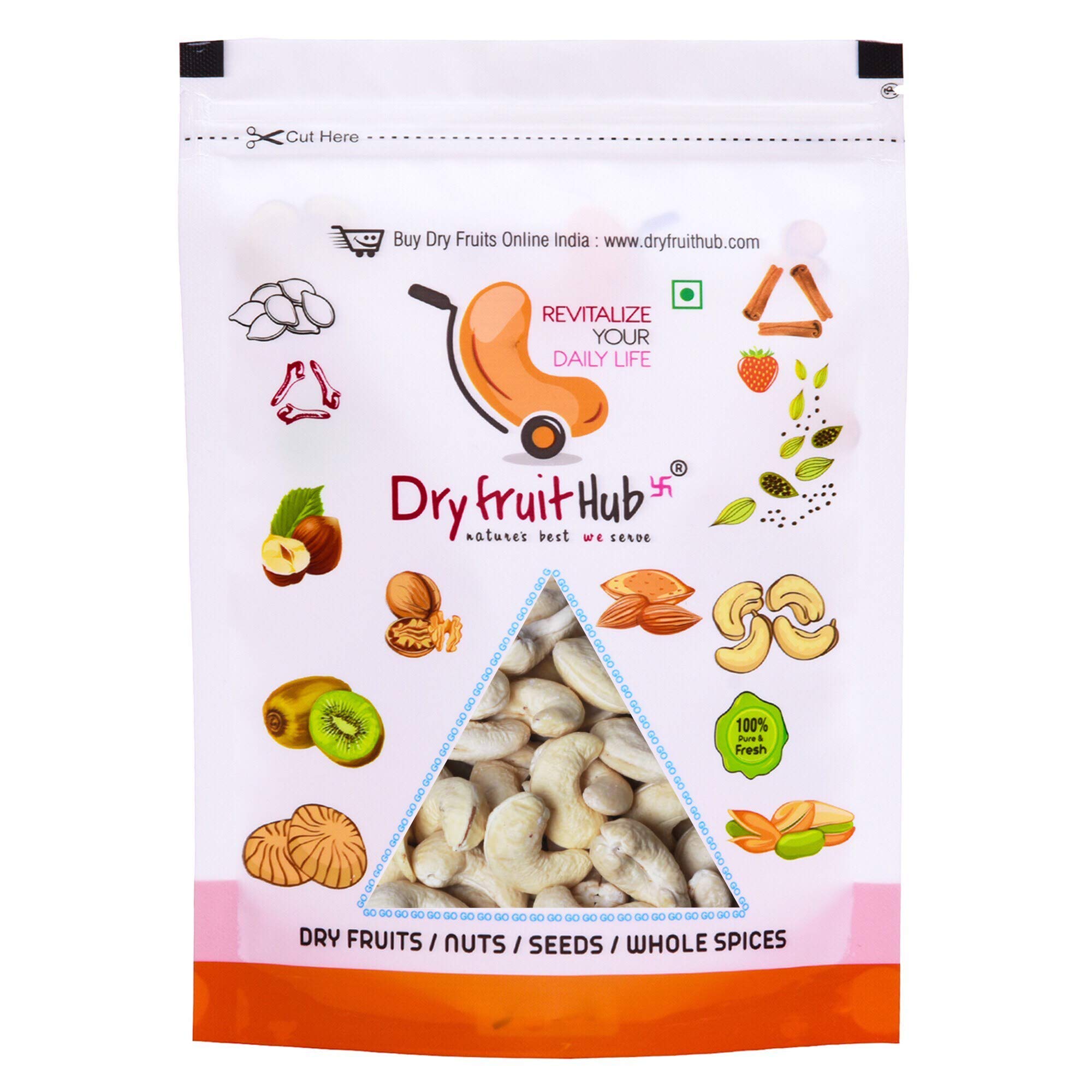 Dry Fruit Hub Cashew 1Kg, W320 Kaju,Kajju Dry Fruits,Kajoo Cashewnut (B01MYFOUGT) Amazon Price History, Amazon Price Tracker