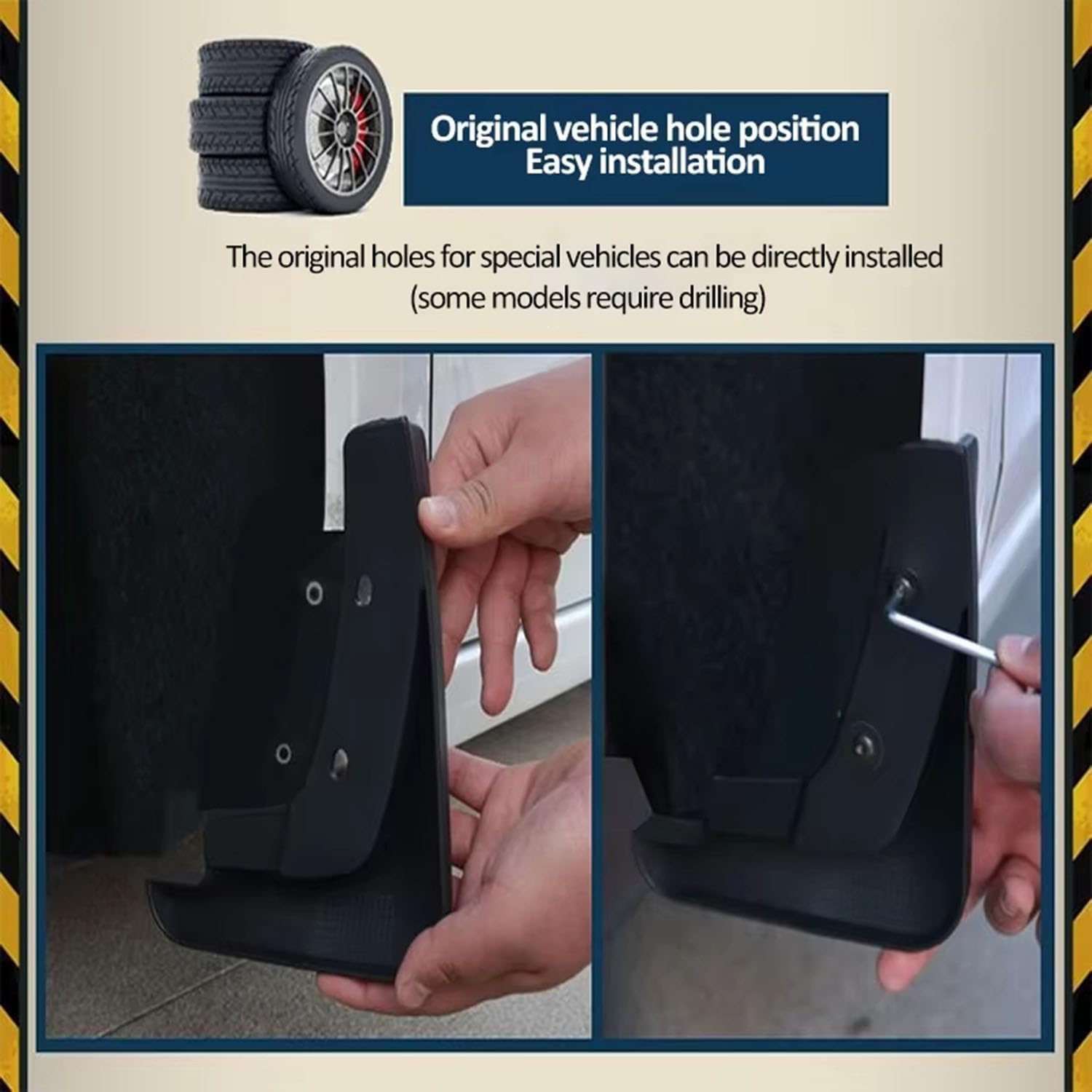 Car Mud Flaps for Porsche Macan 2014-2025 Custom Fit Splash Guards Fender Flares Front Rear Mud Guards Protects Vehicle from Dirt Rocks & Snow