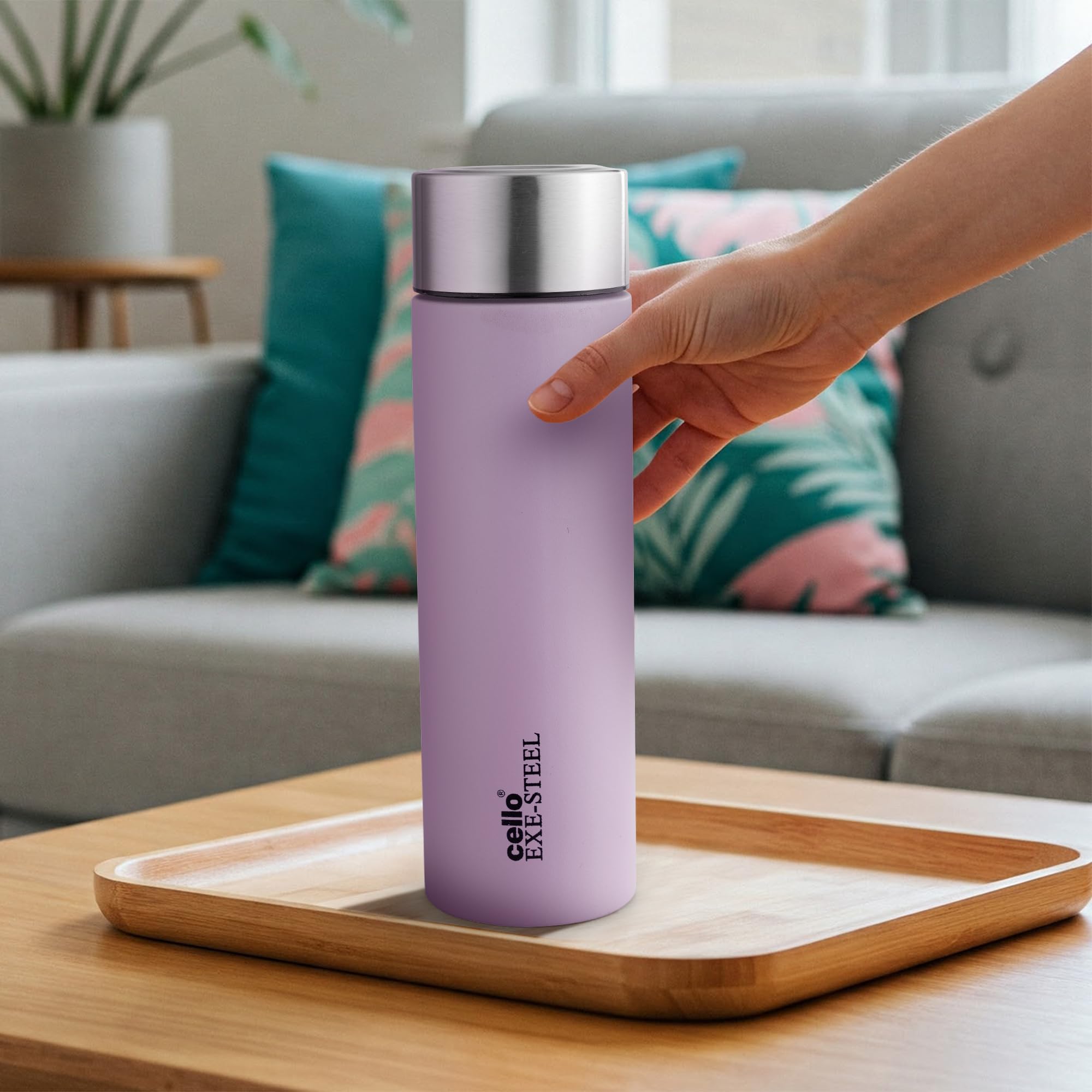 Cello H2O Stainless Steel Water Bottle - 1000ml -7