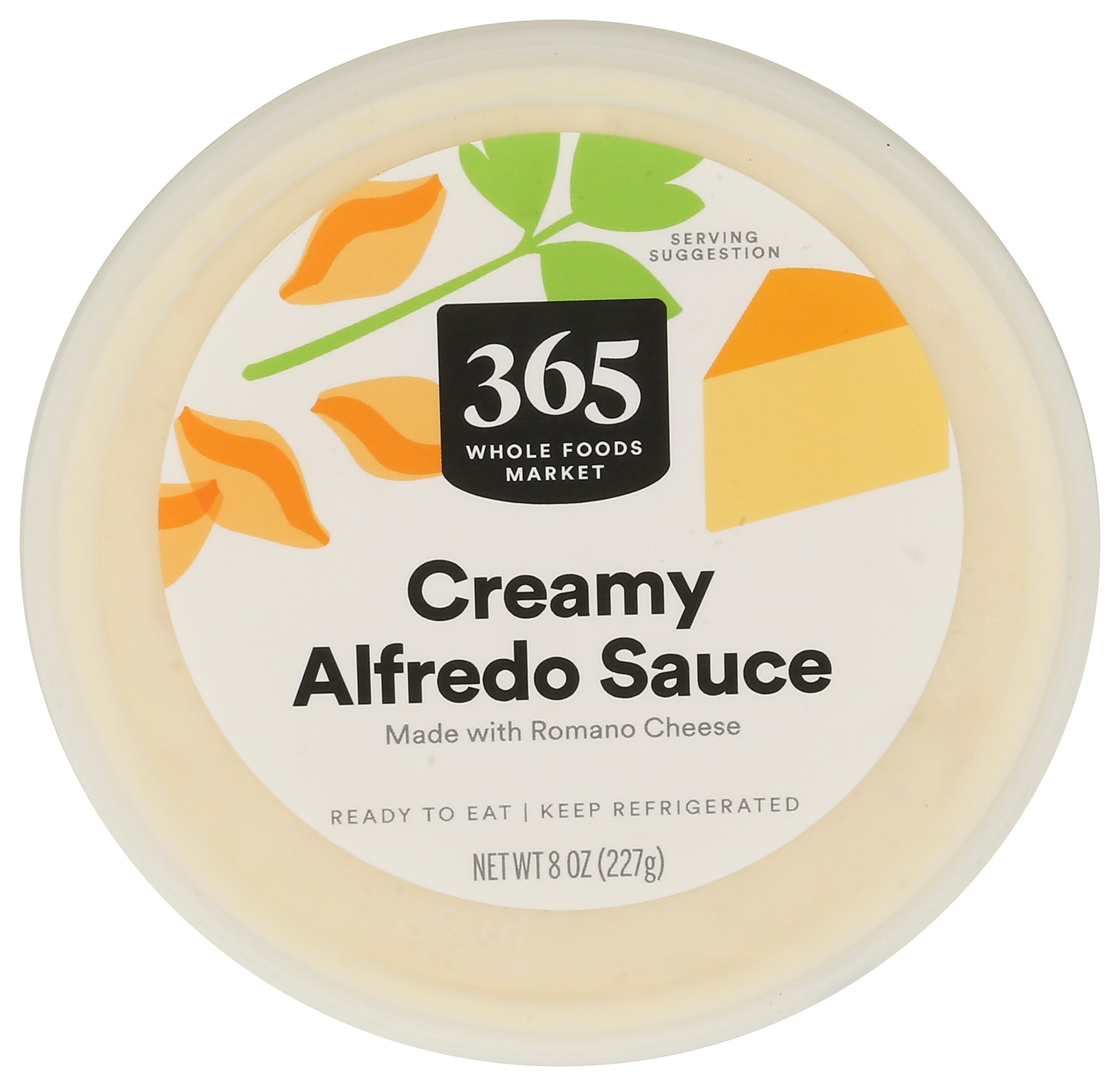 Amazon.com: Whole Foods Market, Sauce Alfredo, 8 Ounce : Grocery