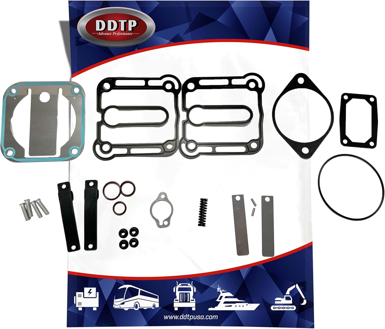 Air Brake Compressor Repair Kit CAT (C11, C13, C15, C18) (5012533)